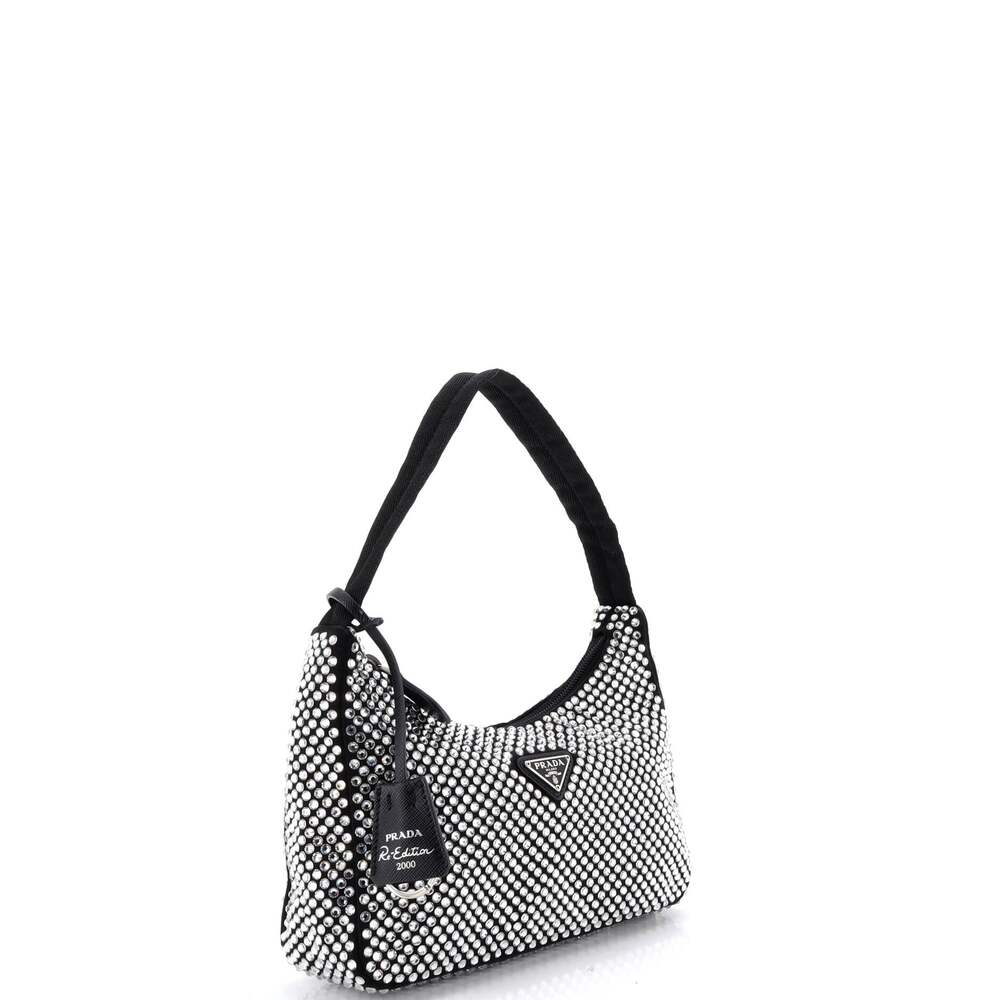 Prada Re-Edition Hobo Crystal #227916P19B - Picture 2 of 7